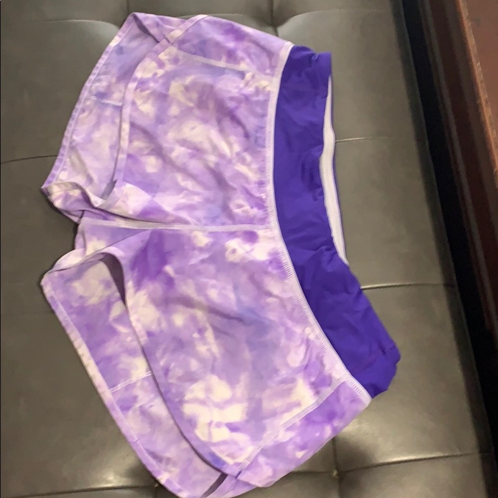 Lululemon speed shorts